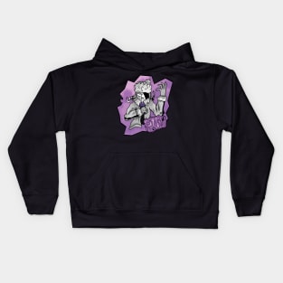 fnf cool ruv graffiti art Kids Hoodie